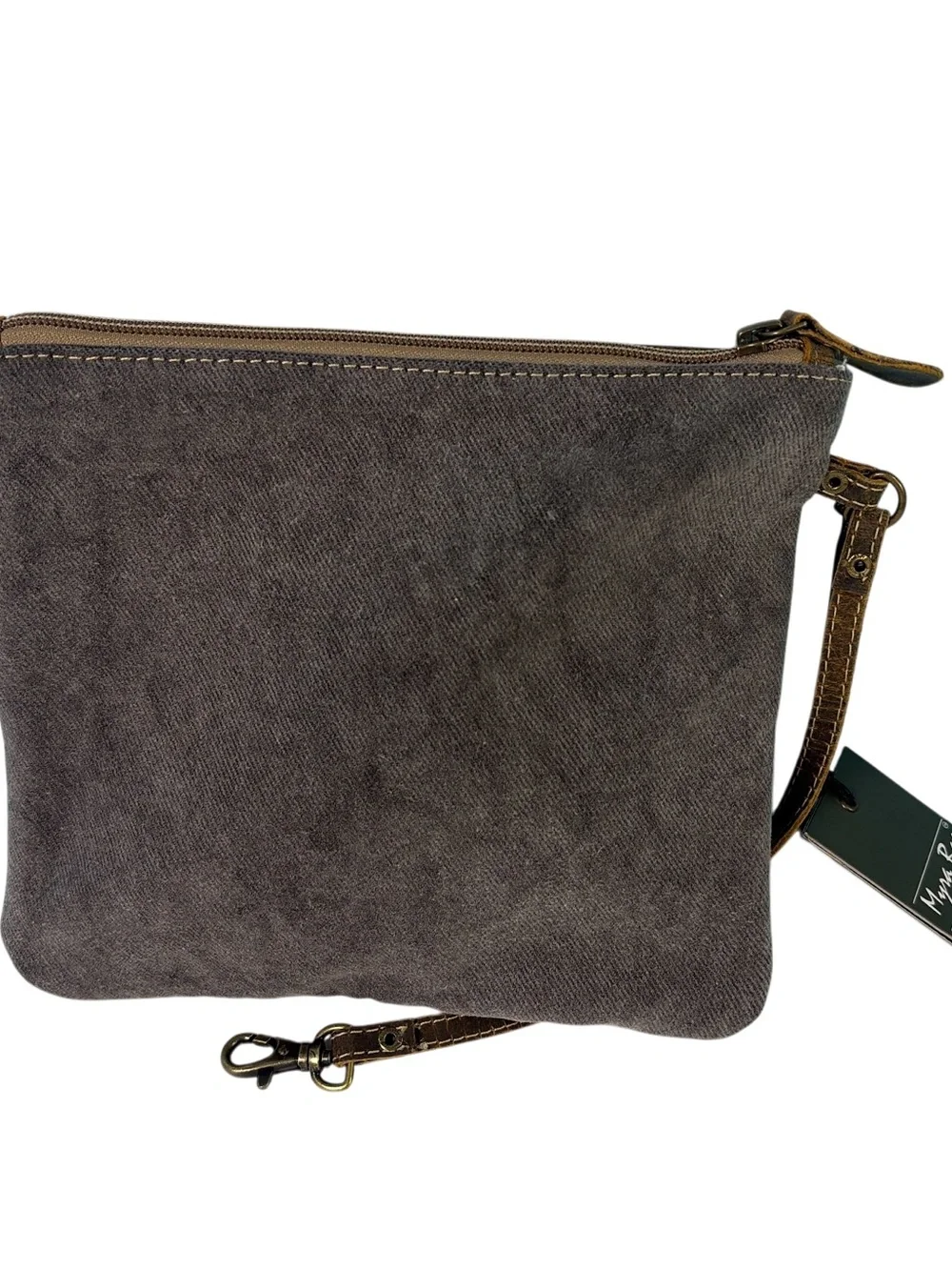 Myra Bag S-2042 Rug, Distressed Leather, Canvas 9.5
